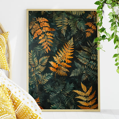 Golden Fern Elegance