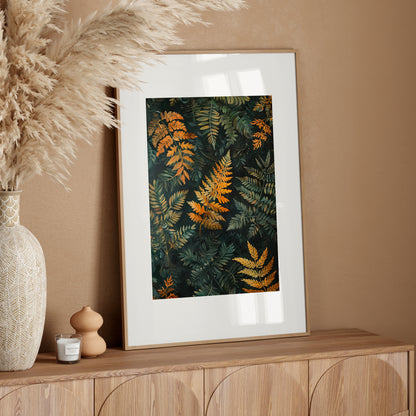 Golden Fern Elegance