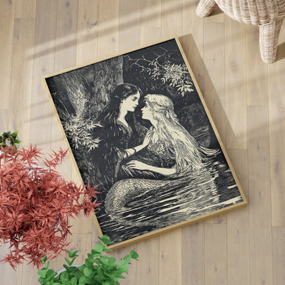 Mermaid Fairy Midnight Kiss