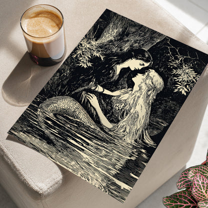 Mermaid Fairy Midnight Kiss
