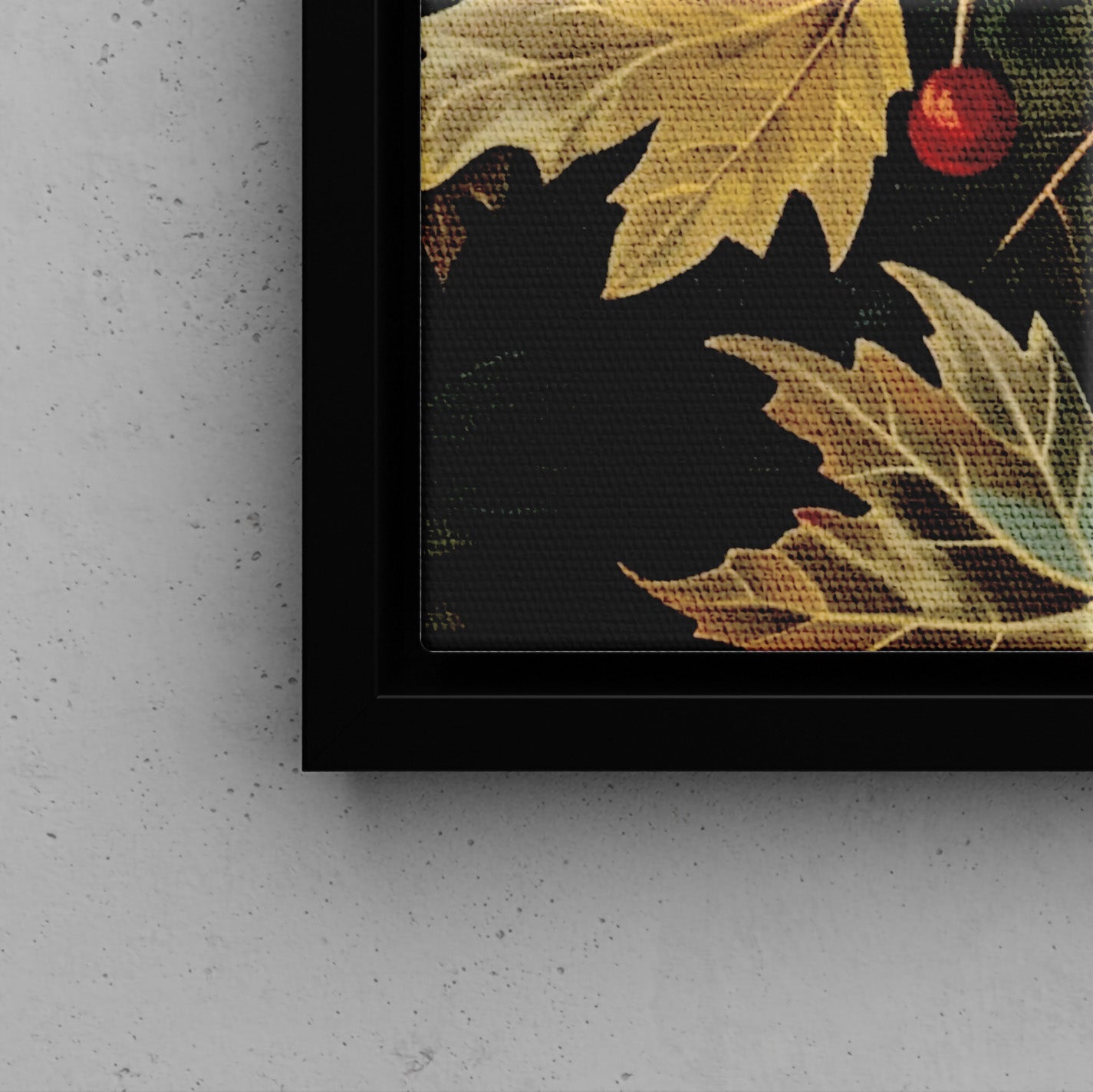 Framed Canvas - Woodland Hedgehog Hideaway