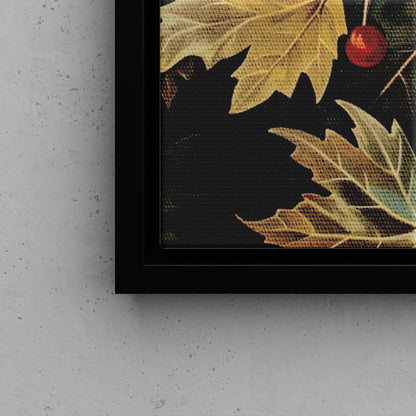 Framed Canvas - Woodland Hedgehog Hideaway