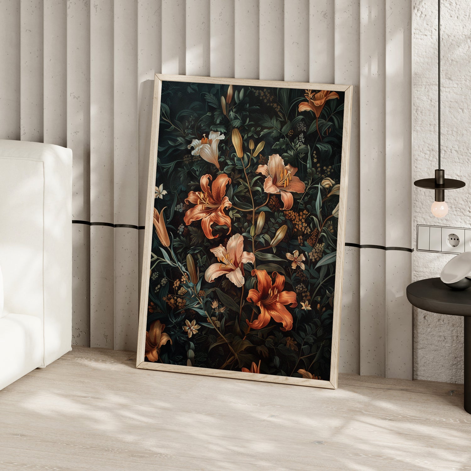 Elegant Blooming Lilies