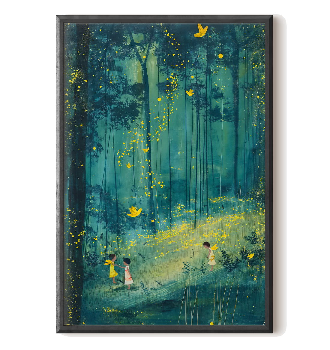 Enchanted Firefly Forest