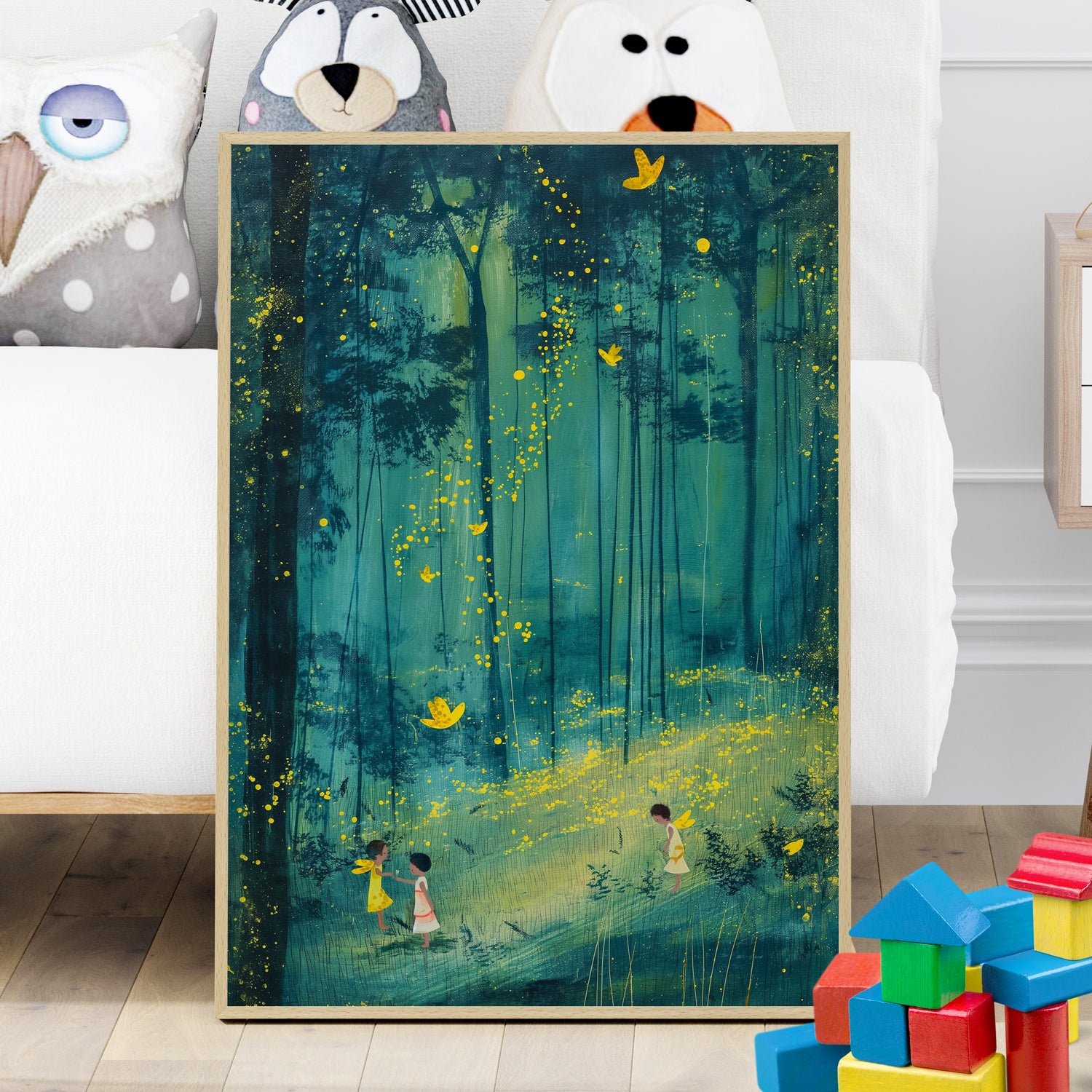 Enchanted Firefly Forest