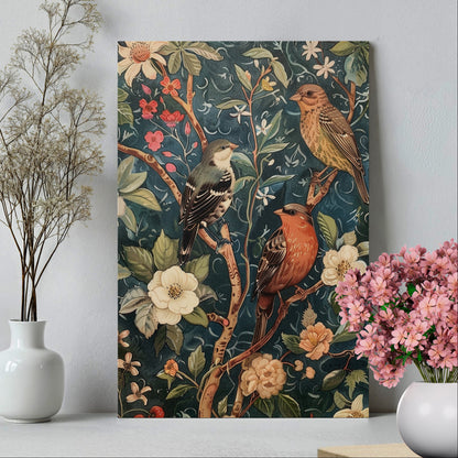 1.25" Matte Canvas - Robin and Sparrow Symphony
