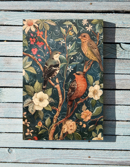 1.25" Matte Canvas - Robin and Sparrow Symphony