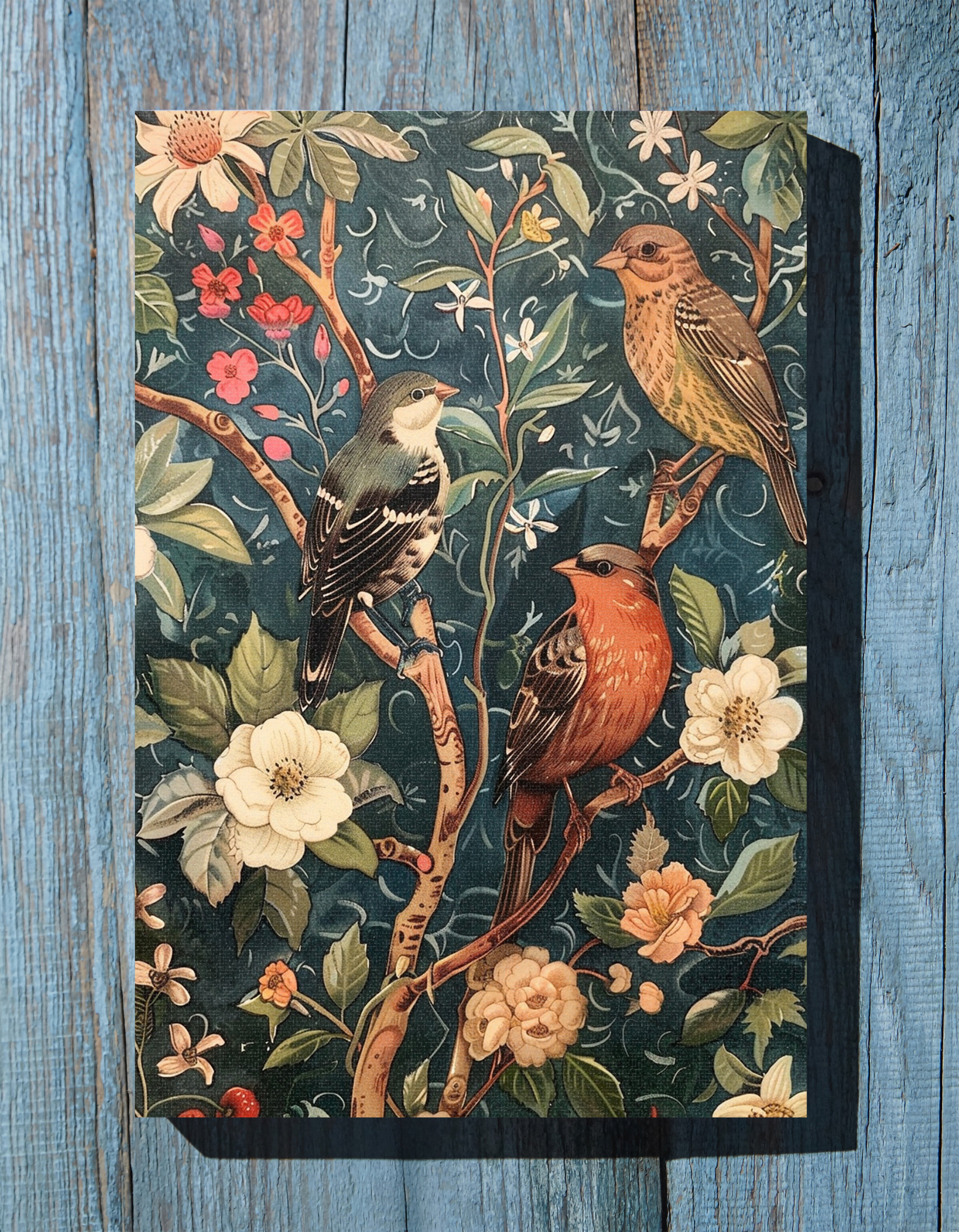 1.25" Matte Canvas - Robin and Sparrow Symphony
