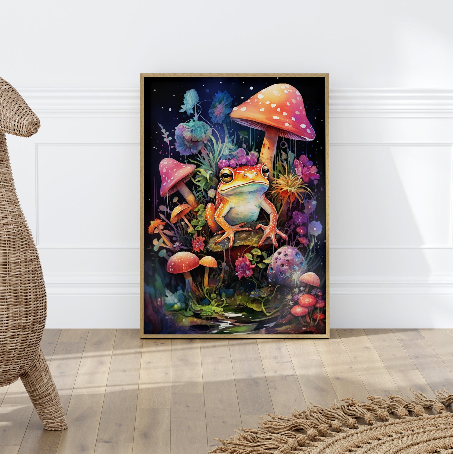 Neon Toadstool Wonderland