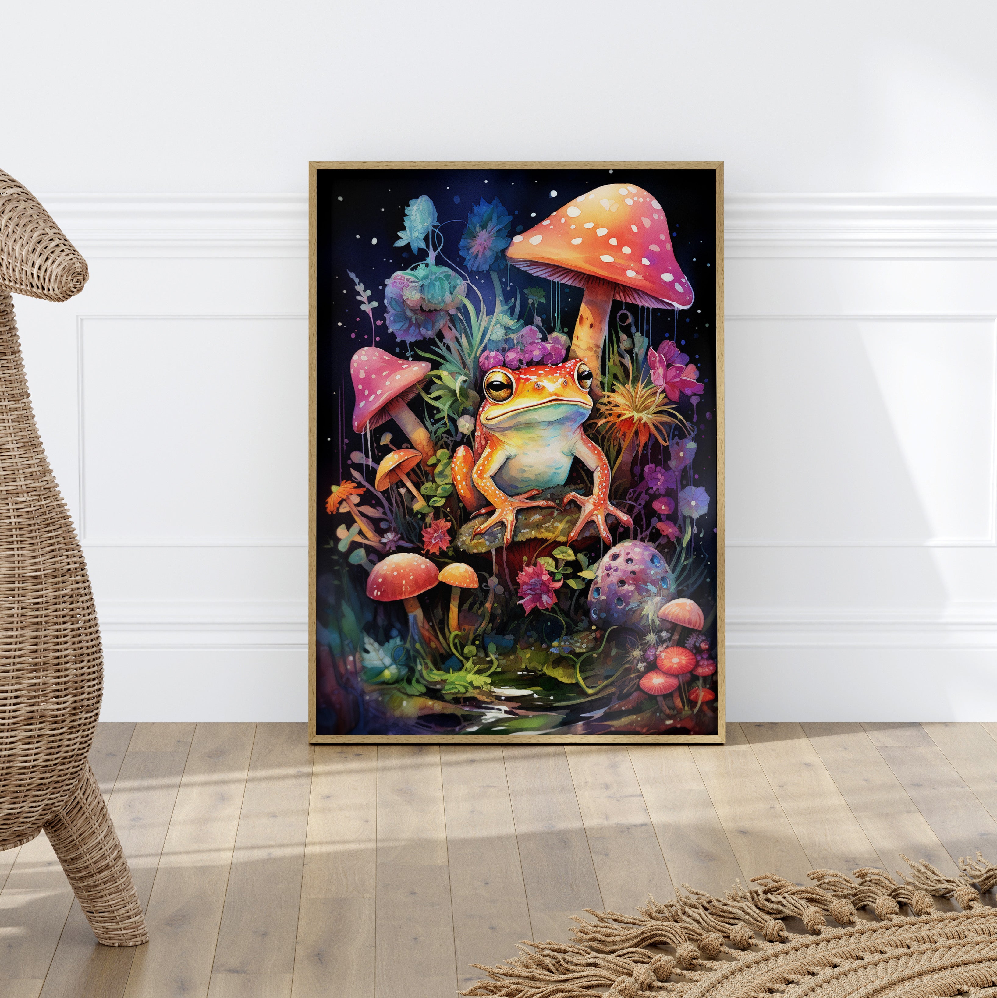 Neon Toadstool Wonderland