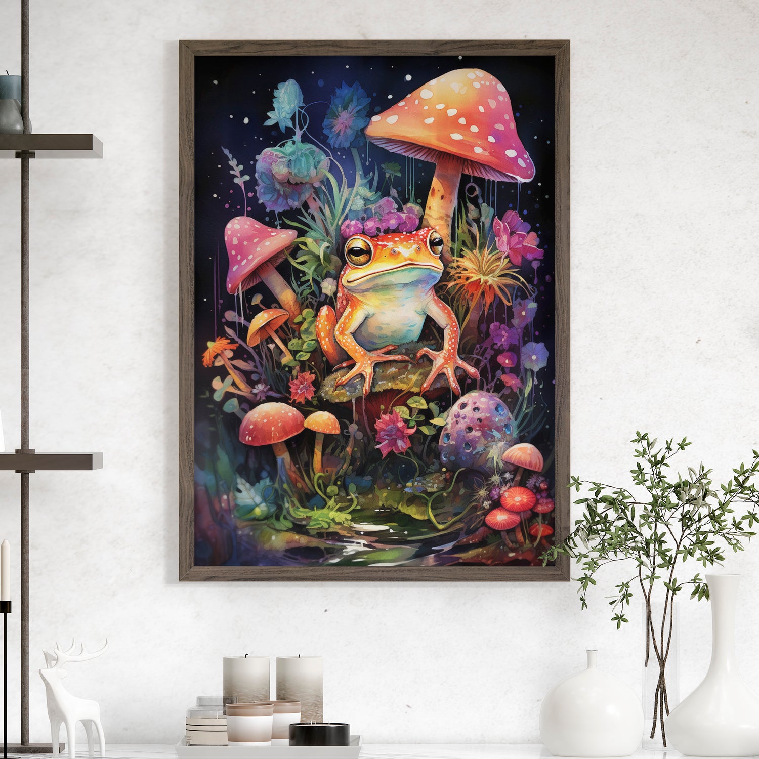 Neon Toadstool Wonderland