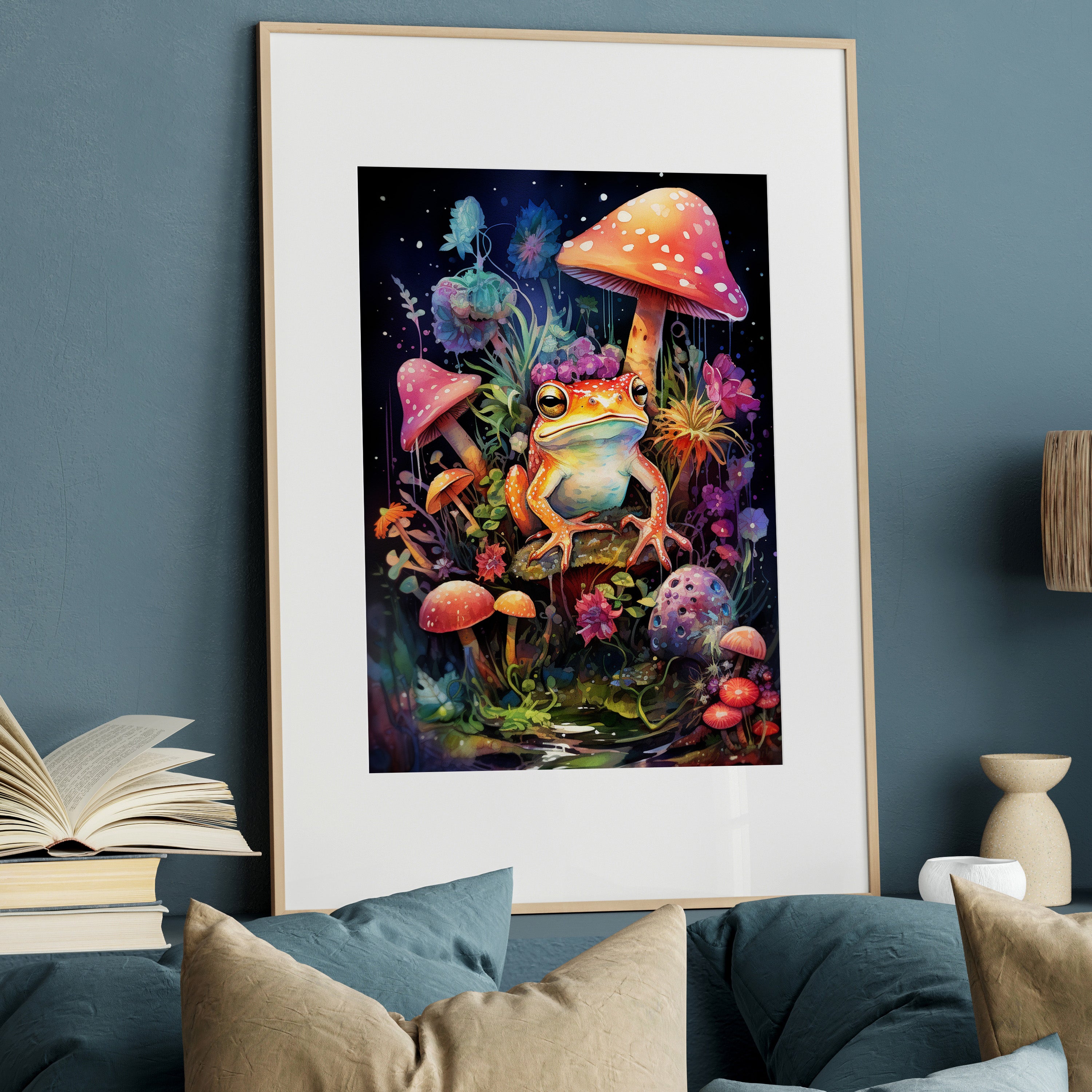 Neon Toadstool Wonderland