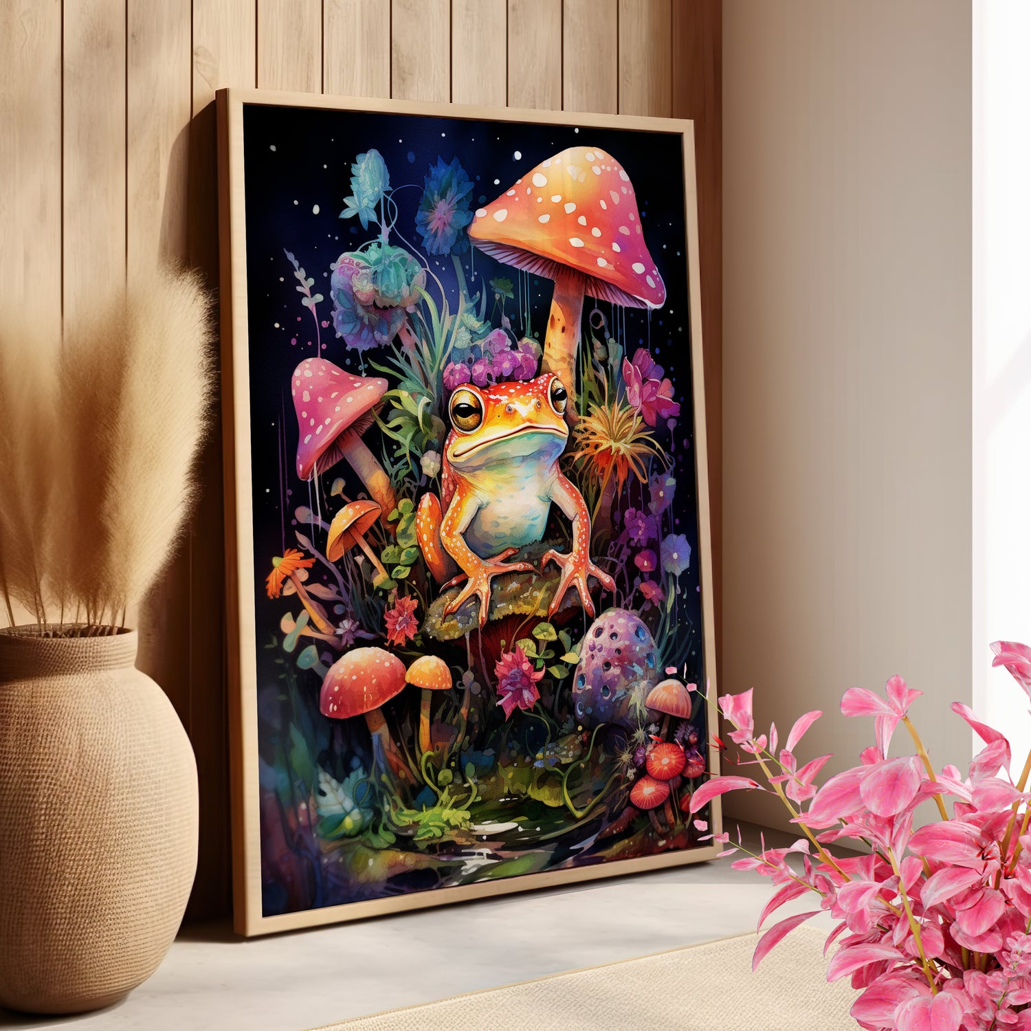 Neon Toadstool Wonderland