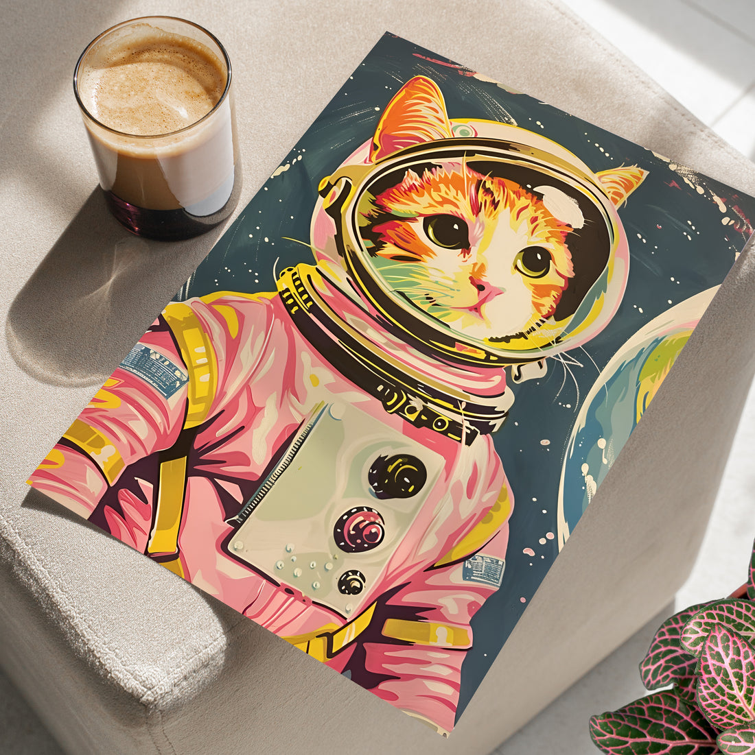 Catstronaut Pink Mission