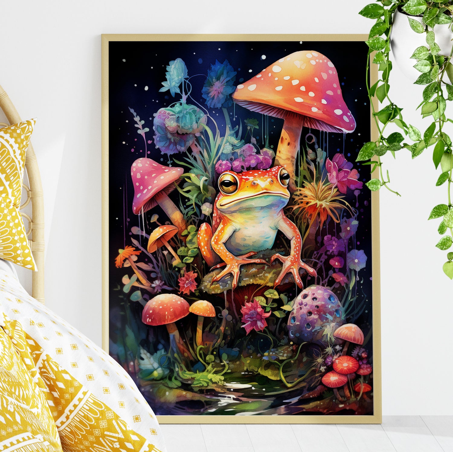 Neon Toadstool Wonderland