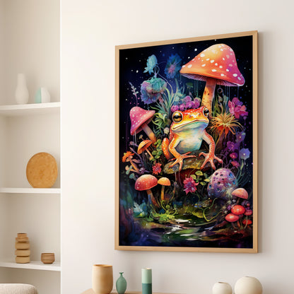 Neon Toadstool Wonderland