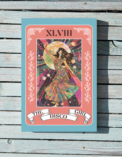 .75" Matte Canvas - The Disco Girl