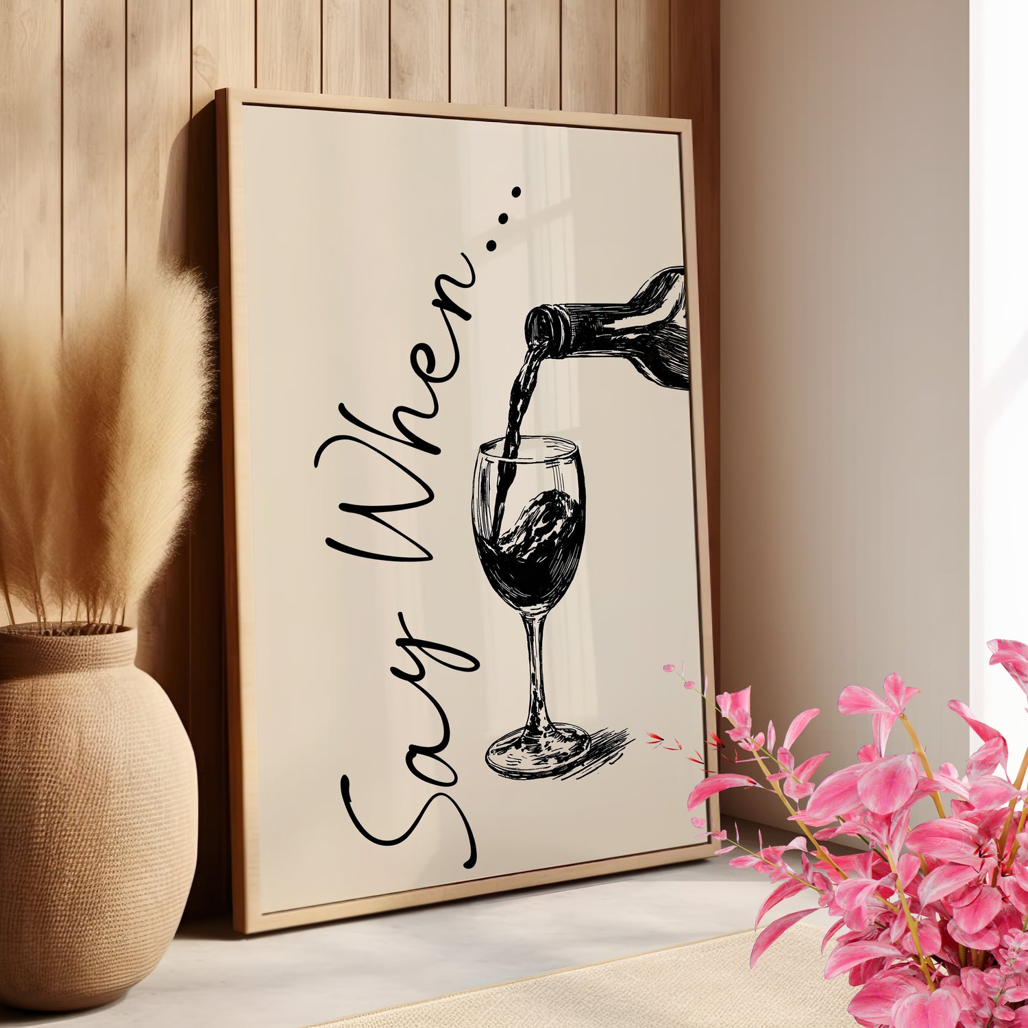 Say When Wine Pour