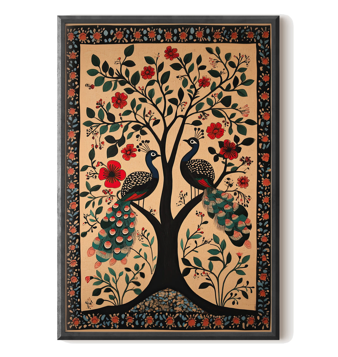 Lovers Under Blooming Canopy