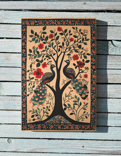 .75" Matte Canvas - Lovers Under Blooming Canopy
