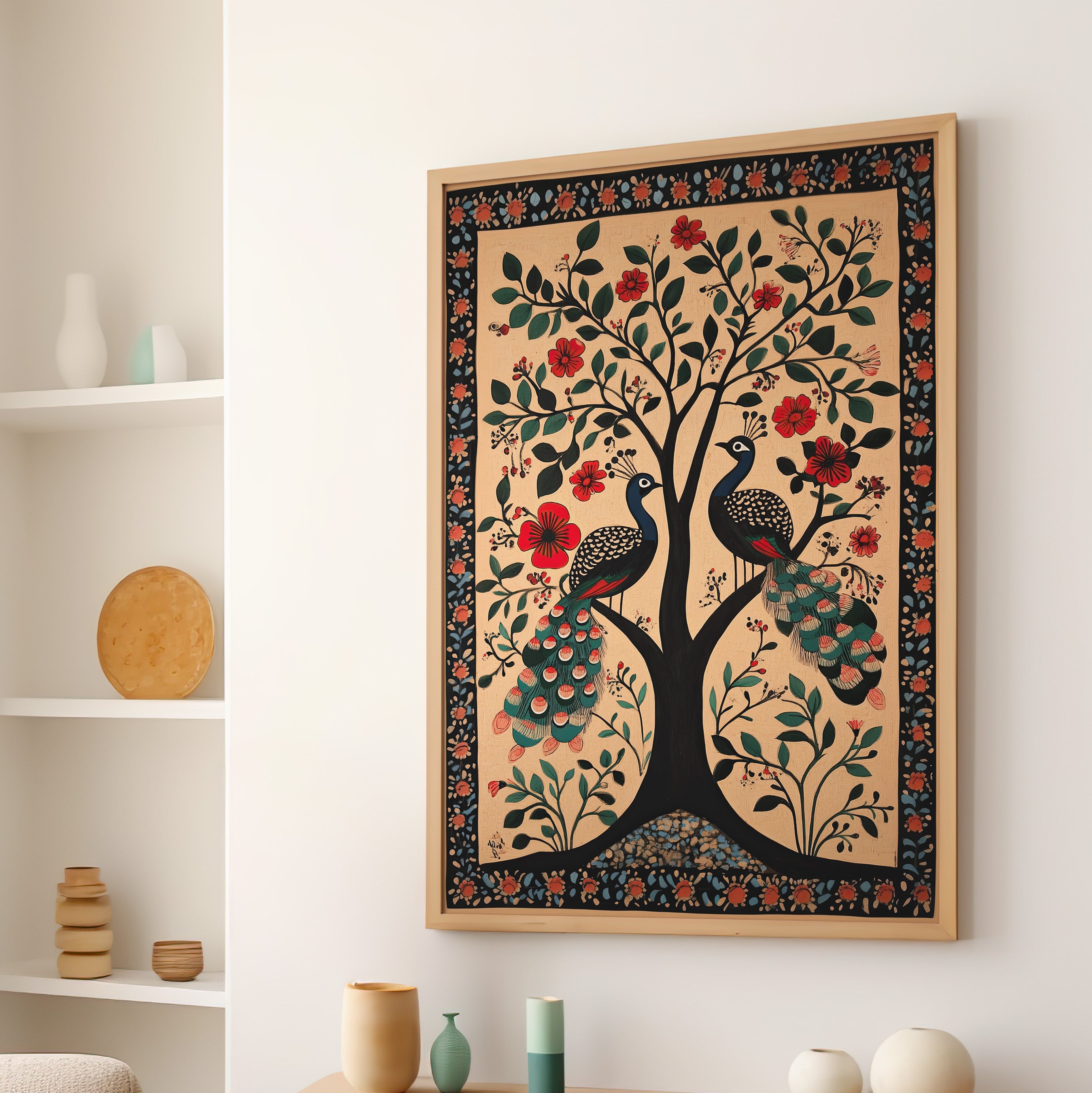 Lovers Under Blooming Canopy