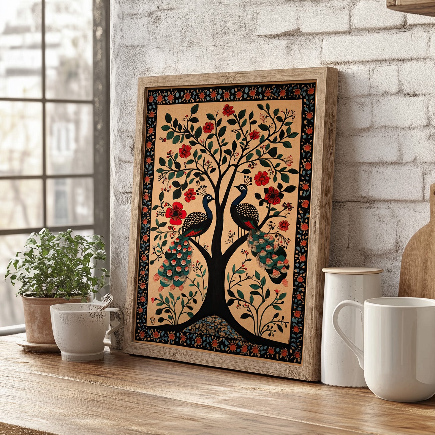 Lovers Under Blooming Canopy