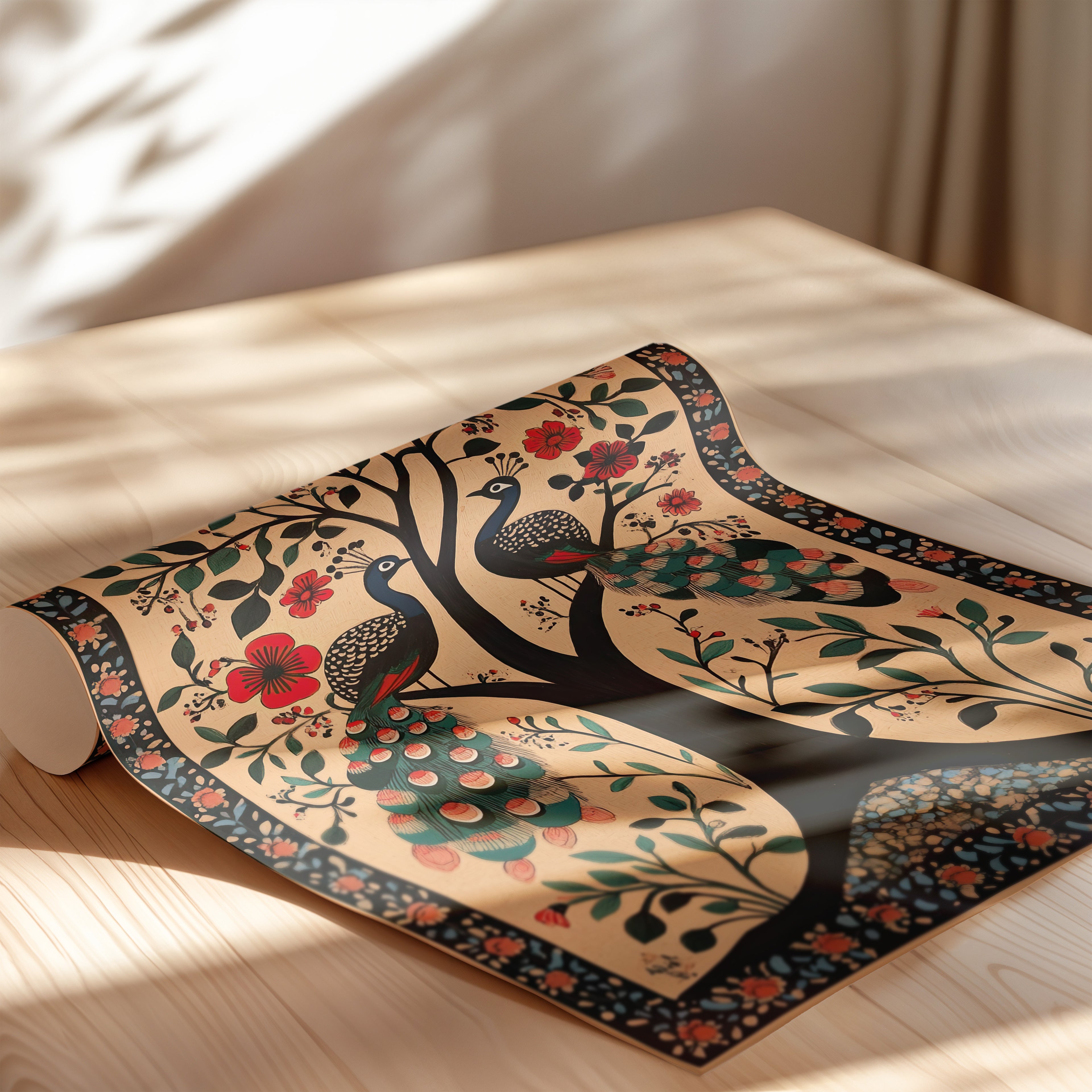 Lovers Under Blooming Canopy