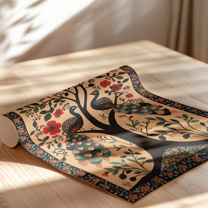 Lovers Under Blooming Canopy