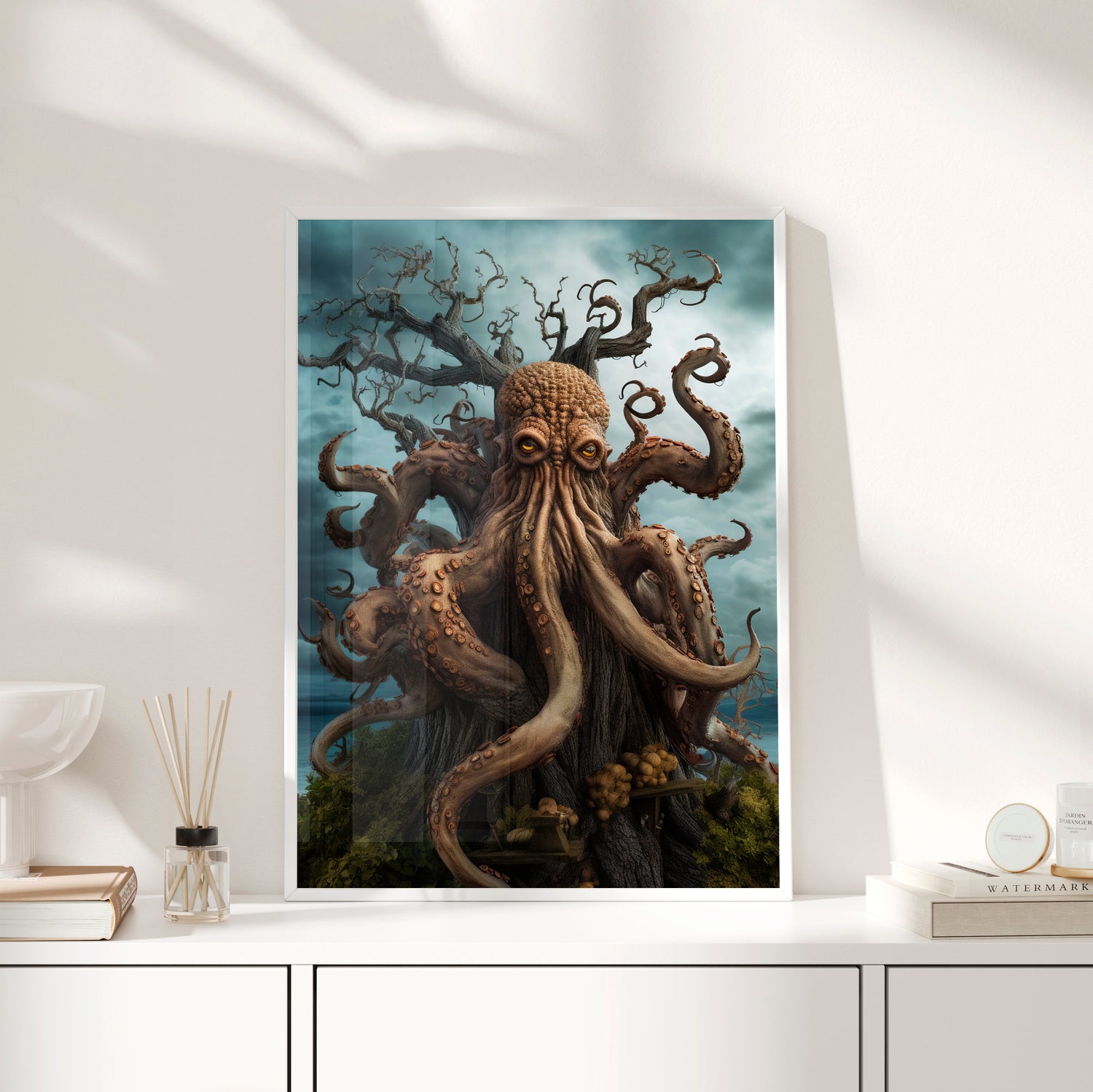 Framed Paper Print - Cthulhu&