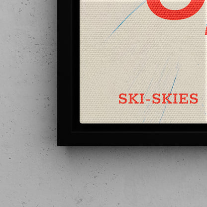 Framed Canvas - Out of Office Skies