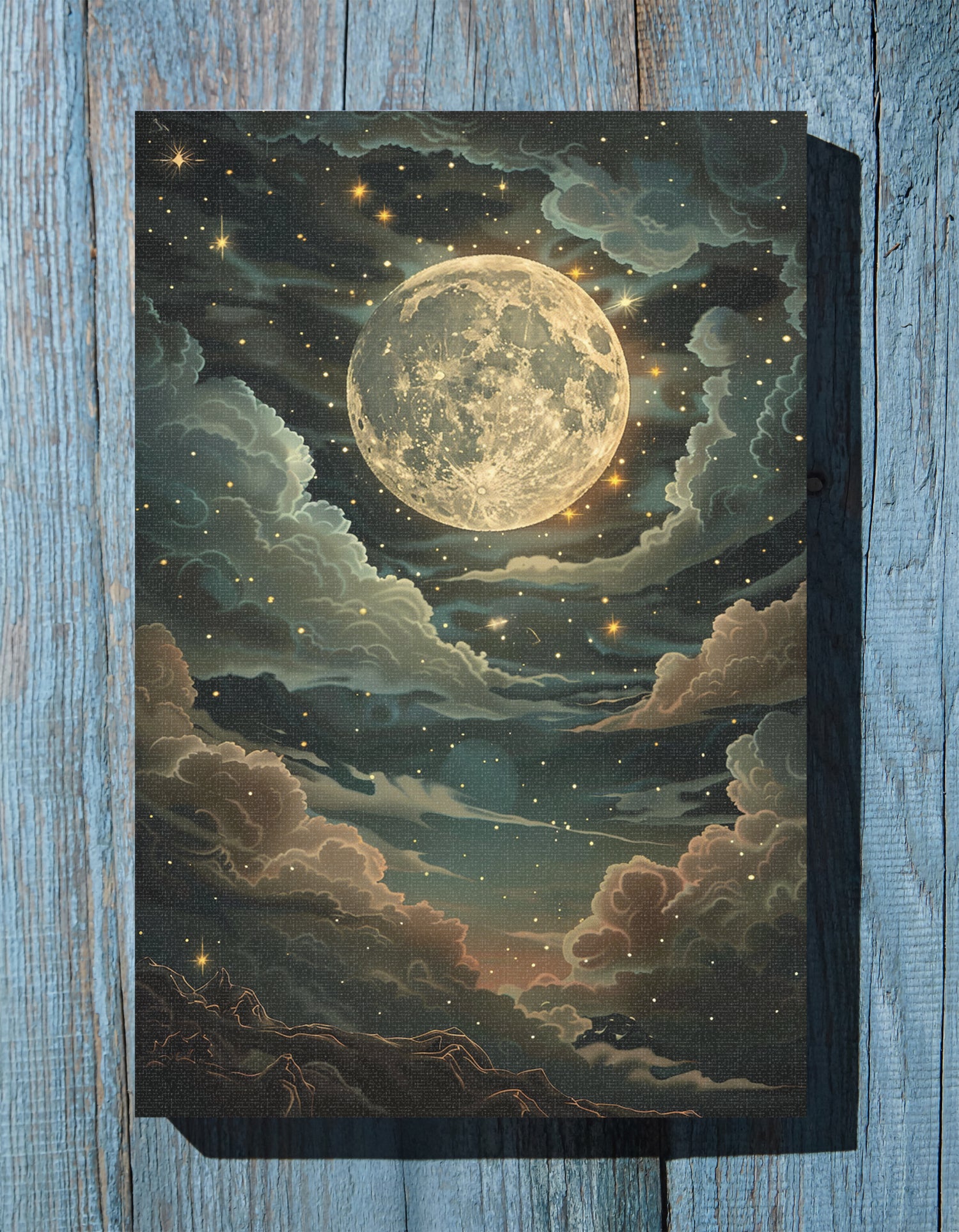 .75&quot; Matte Canvas - Enchanting Lunar Glow