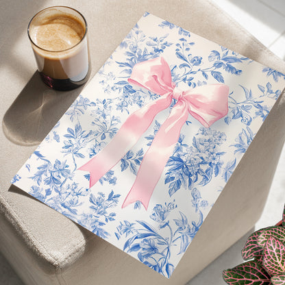 Pink Bow Floralscape