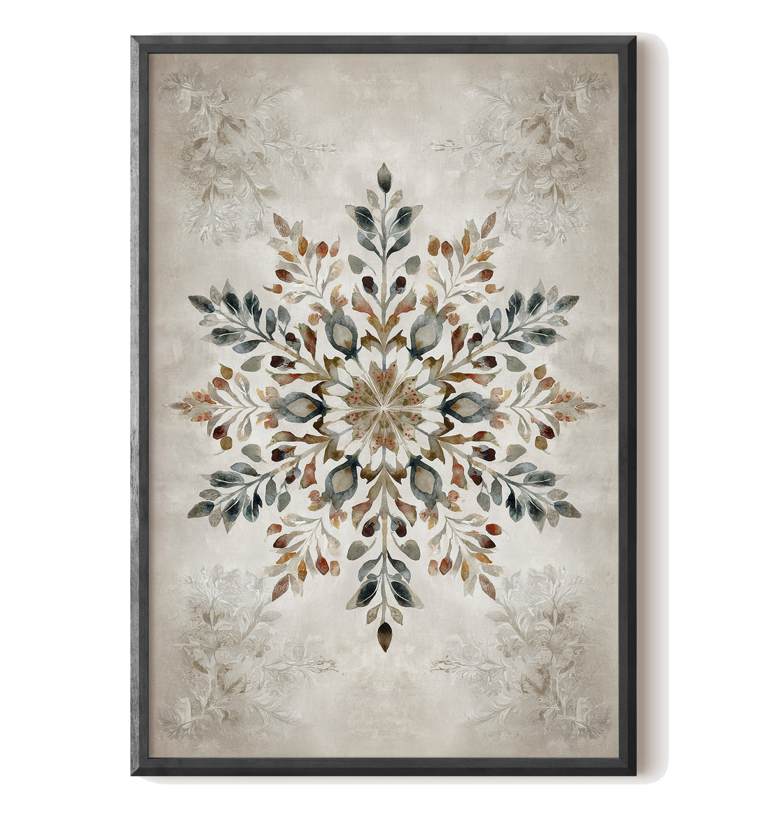 Nordic Botanical Snowflake