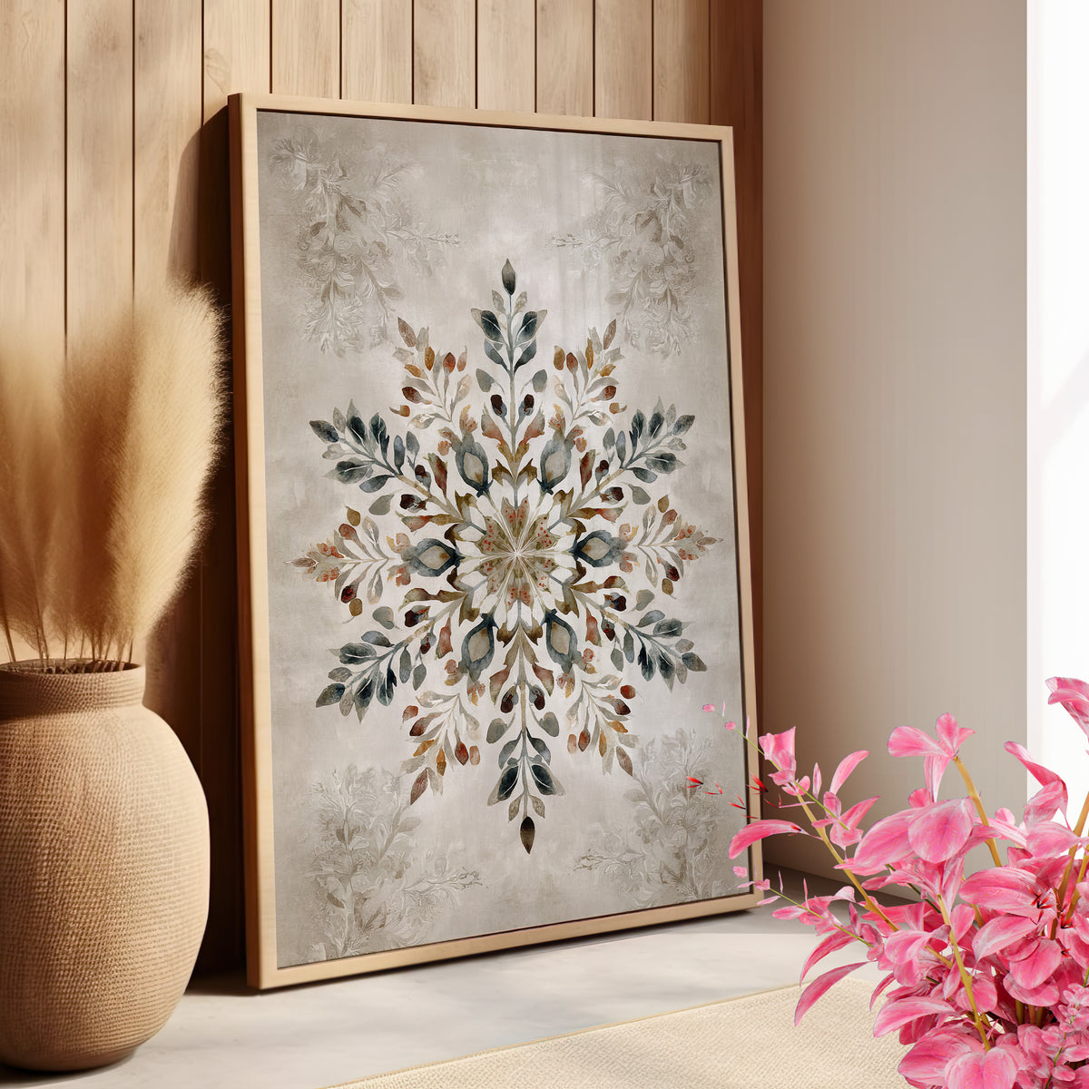 Nordic Botanical Snowflake