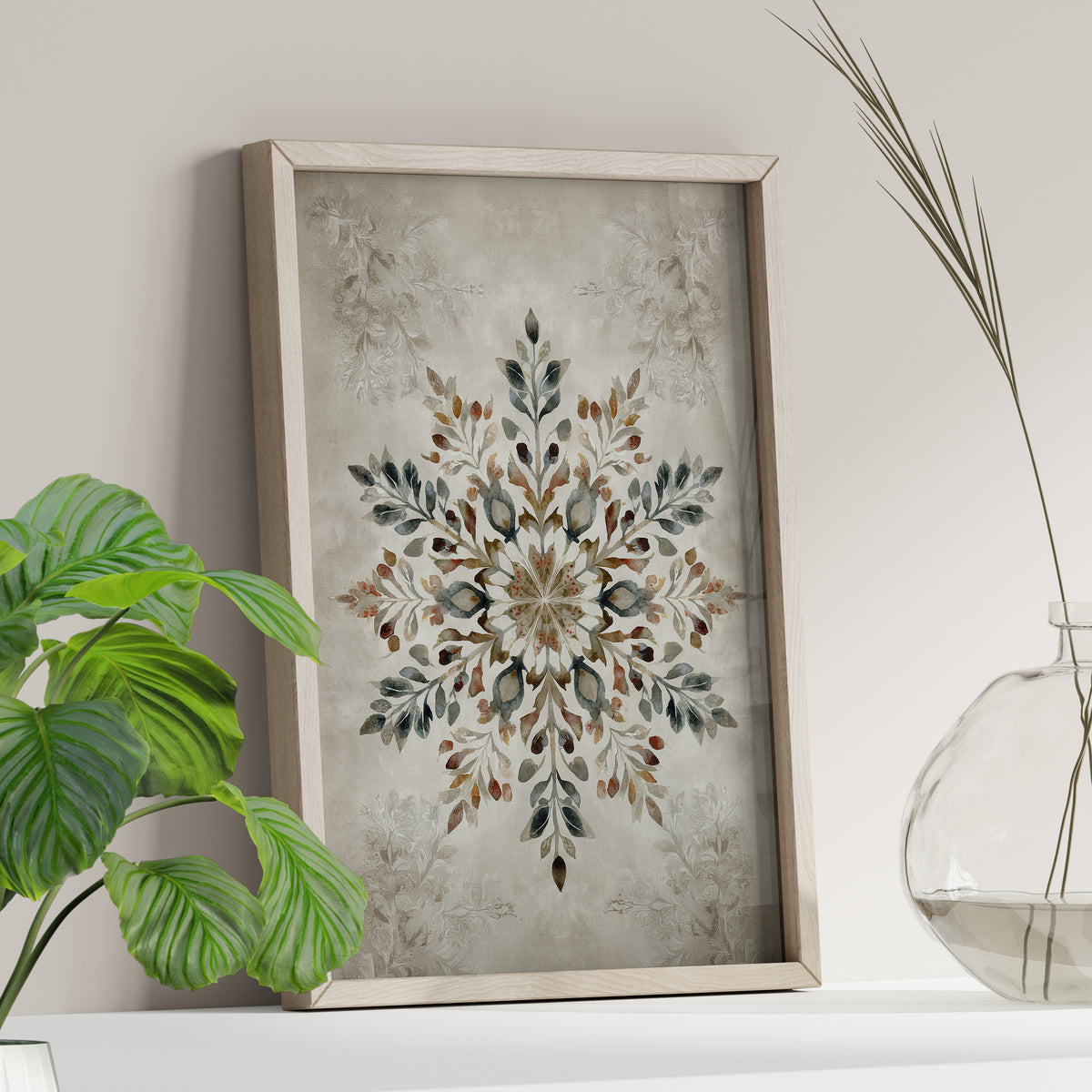 Nordic Botanical Snowflake