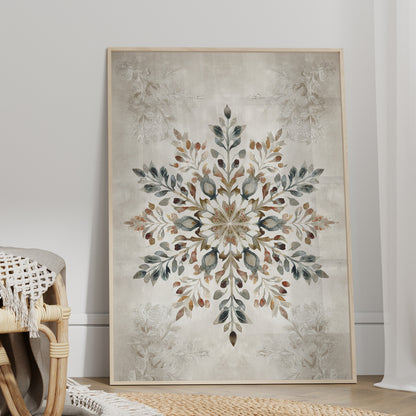 Nordic Botanical Snowflake