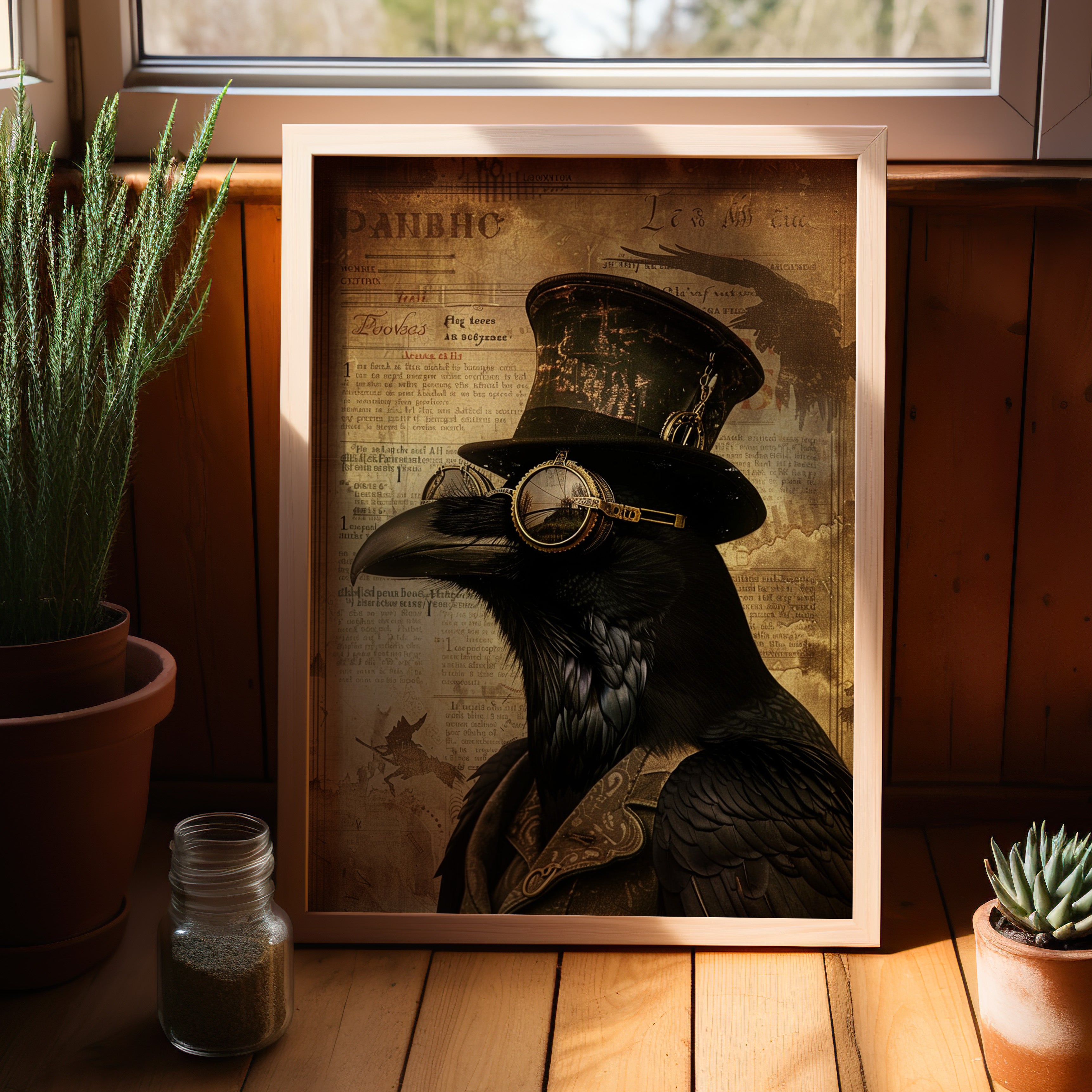 Steampunk Raven&