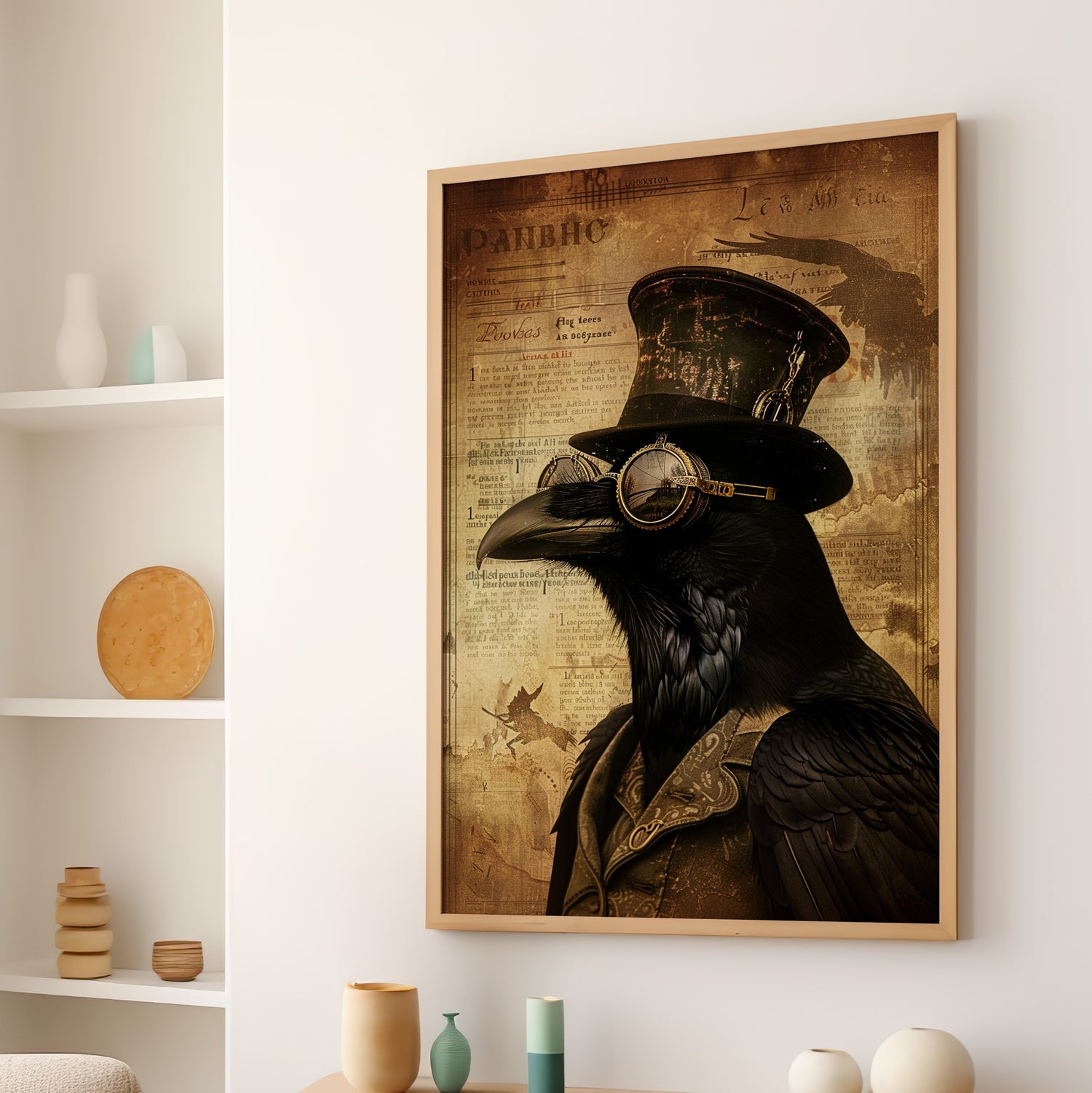 Steampunk Raven&