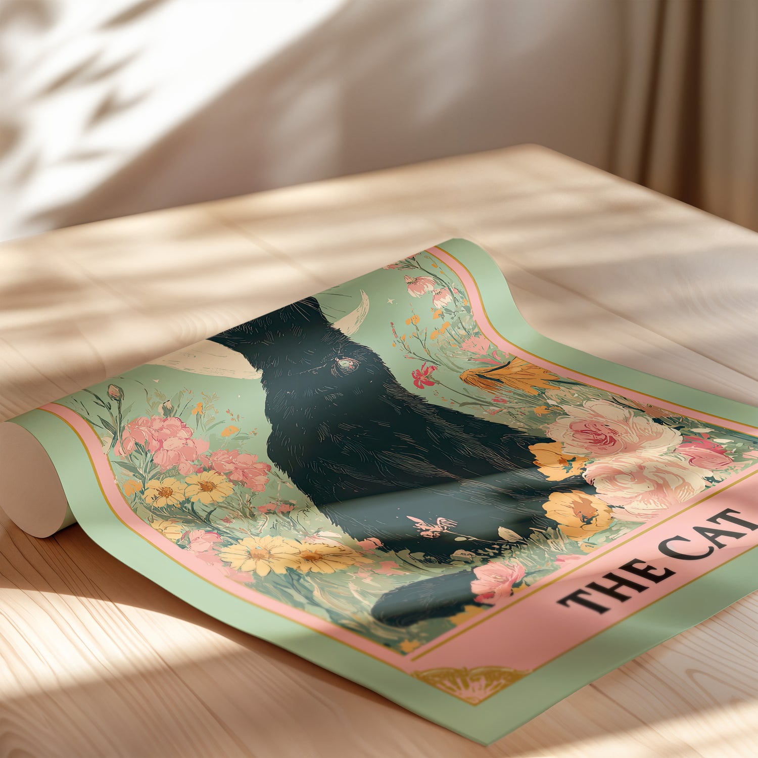 Moonlight Familiar Tarot Cat