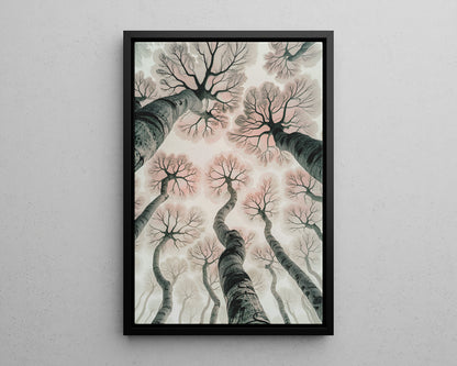 Framed Canvas - Canopy of Whimsy