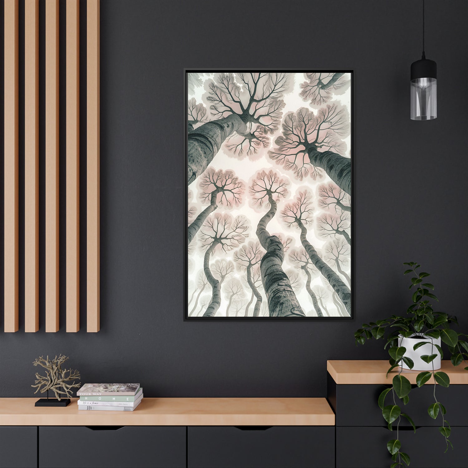 Framed Canvas - Canopy of Whimsy