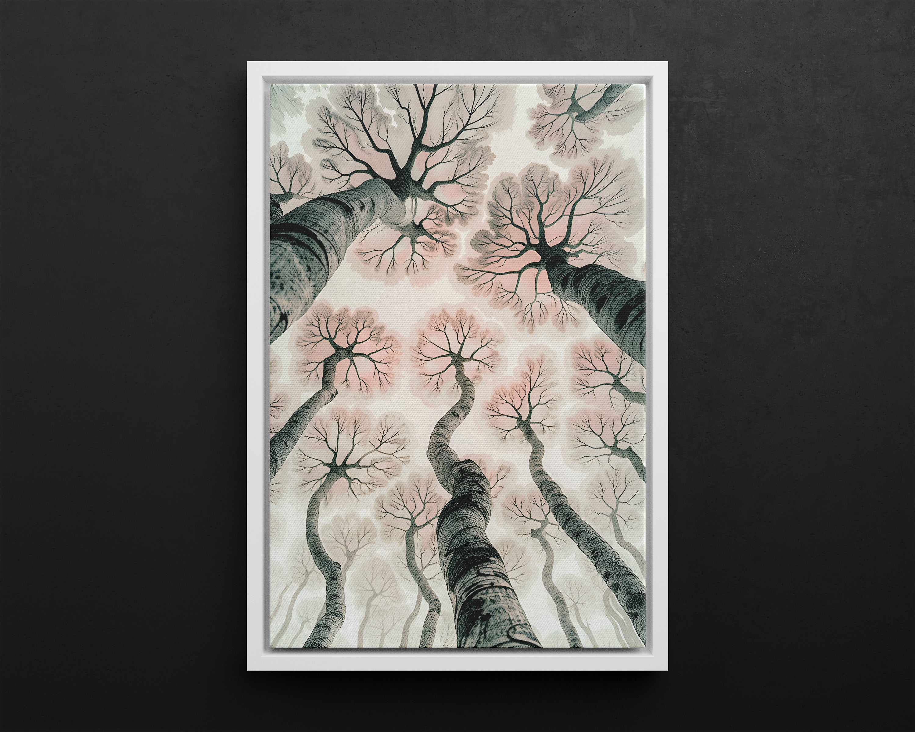 Framed Canvas - Canopy of Whimsy