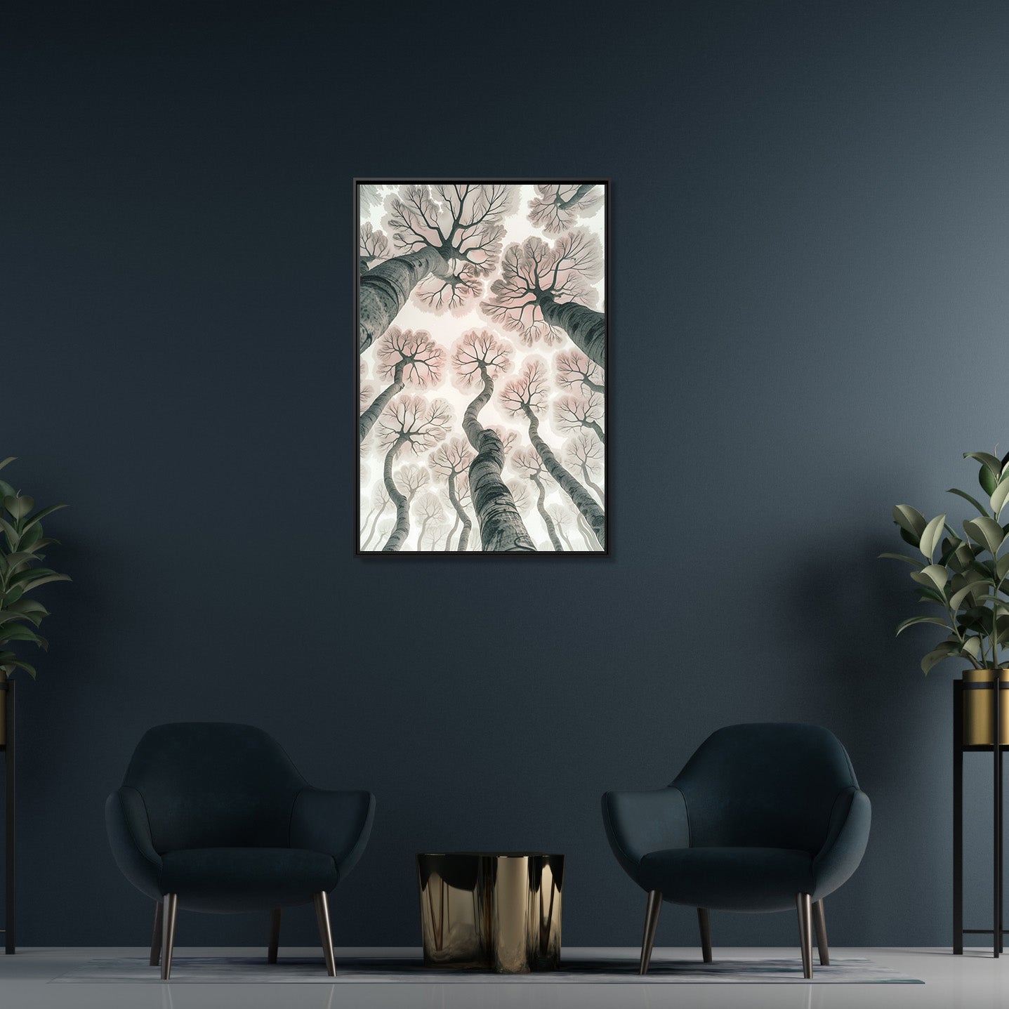 Framed Canvas - Canopy of Whimsy