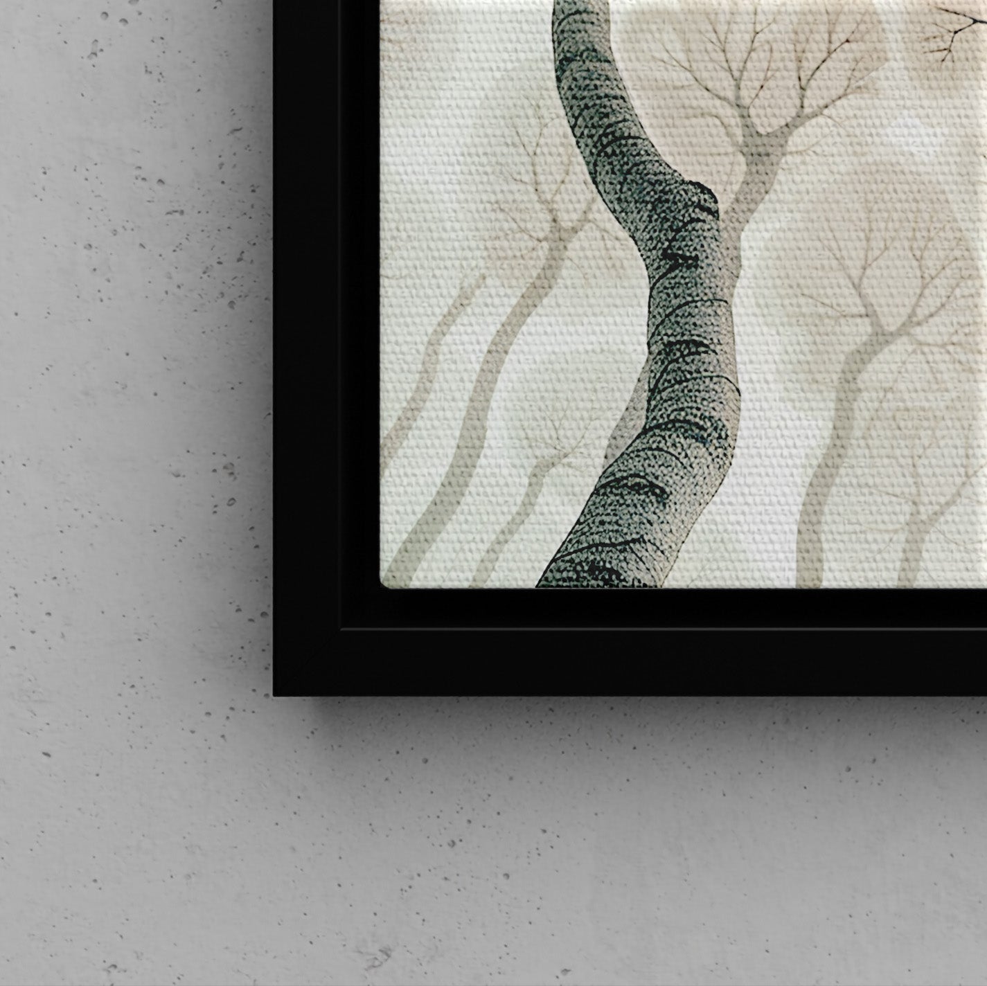 Framed Canvas - Canopy of Whimsy