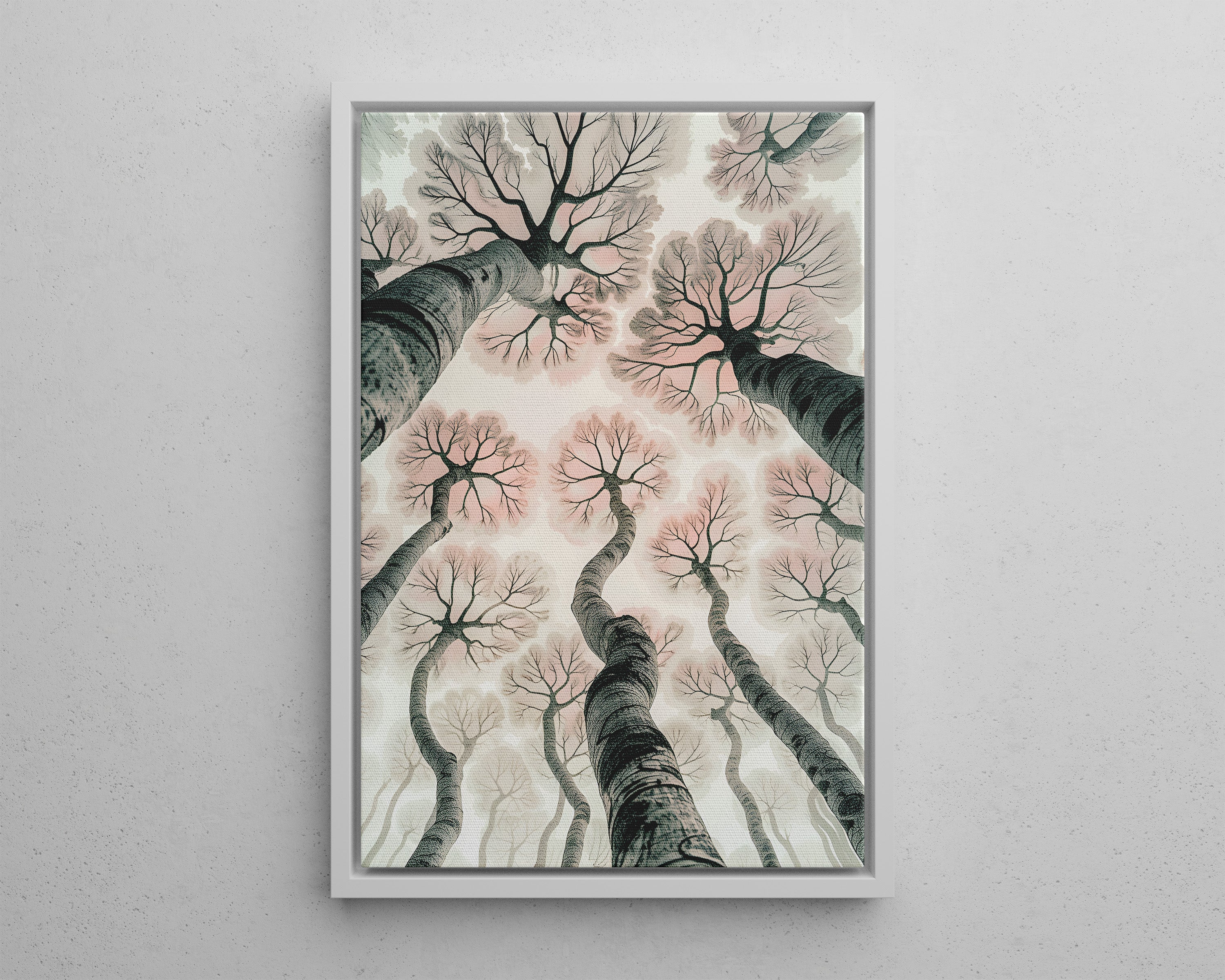 Framed Canvas - Canopy of Whimsy