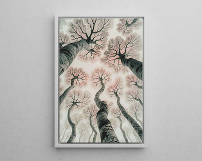 Framed Canvas - Canopy of Whimsy