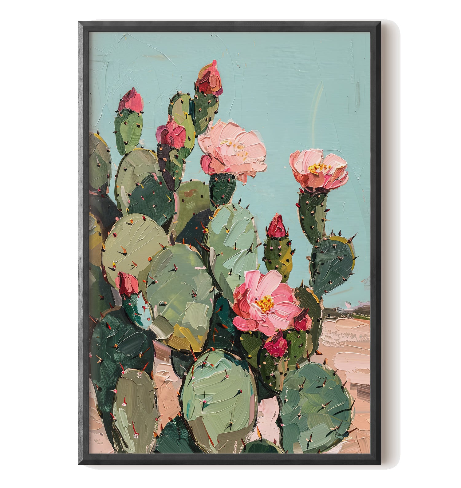 Arizona Blooming Cactus Color