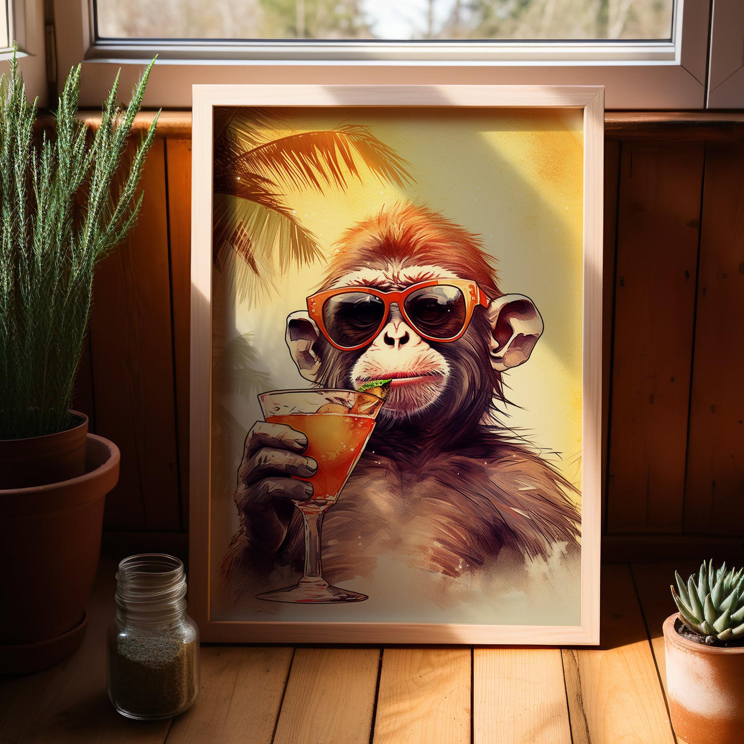 Tropical Chimp Cocktail Hour