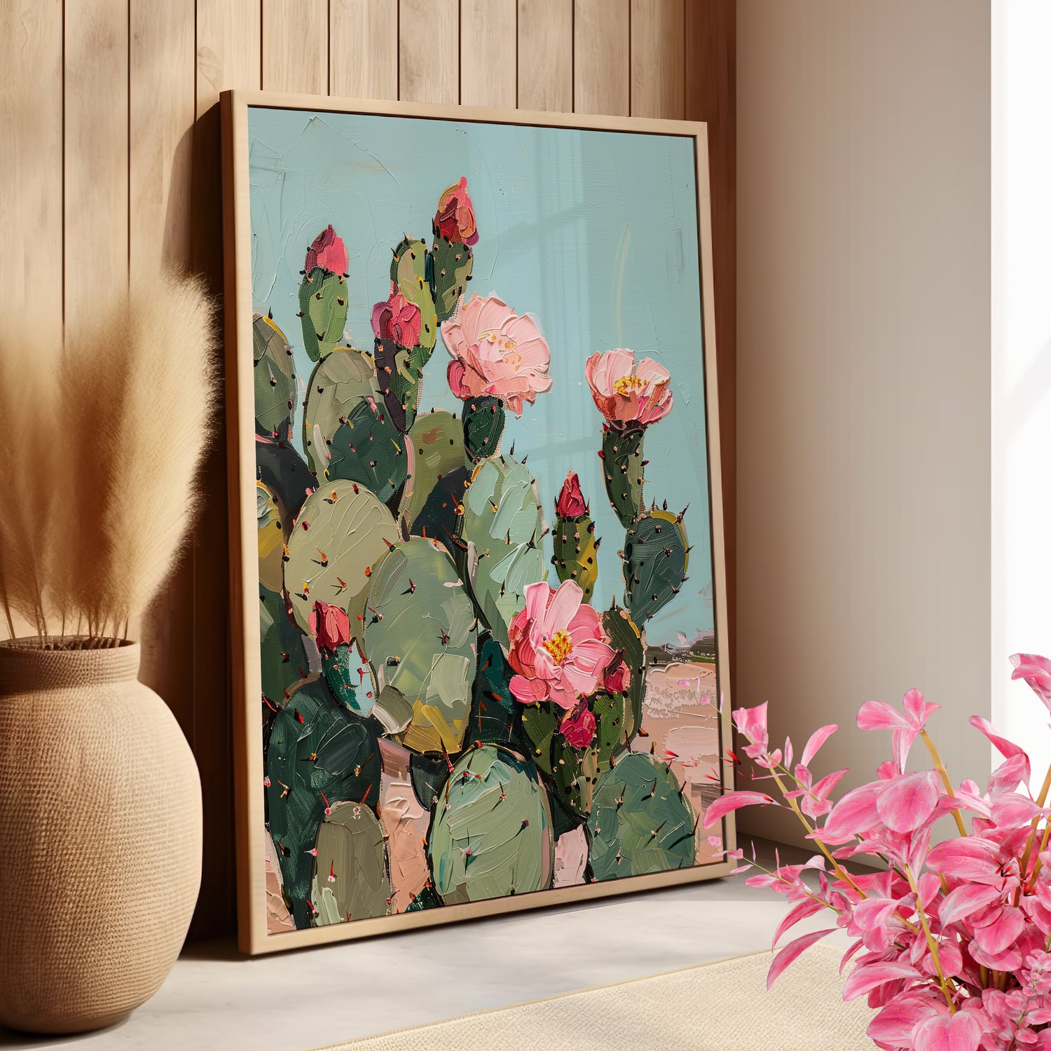 Arizona Blooming Cactus Color