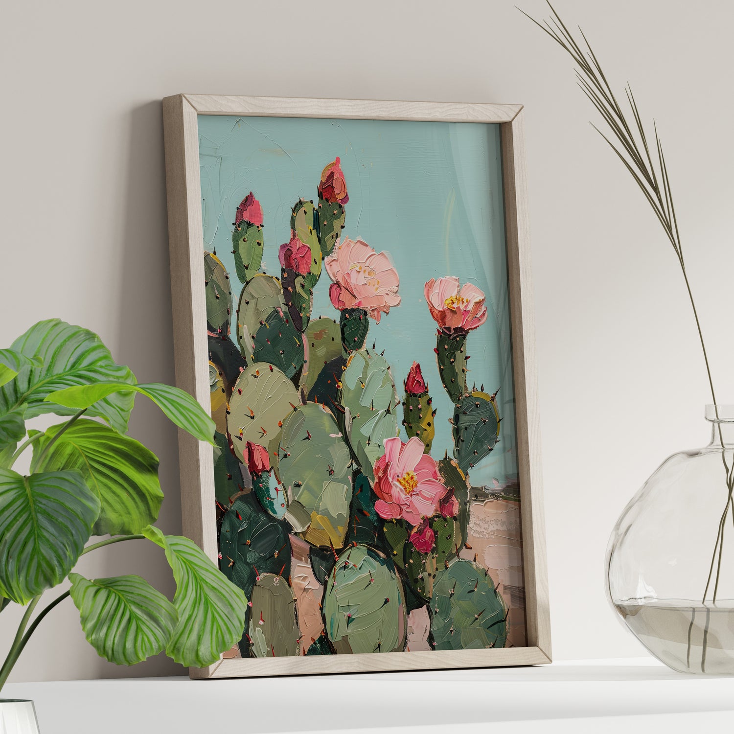 Arizona Blooming Cactus Color